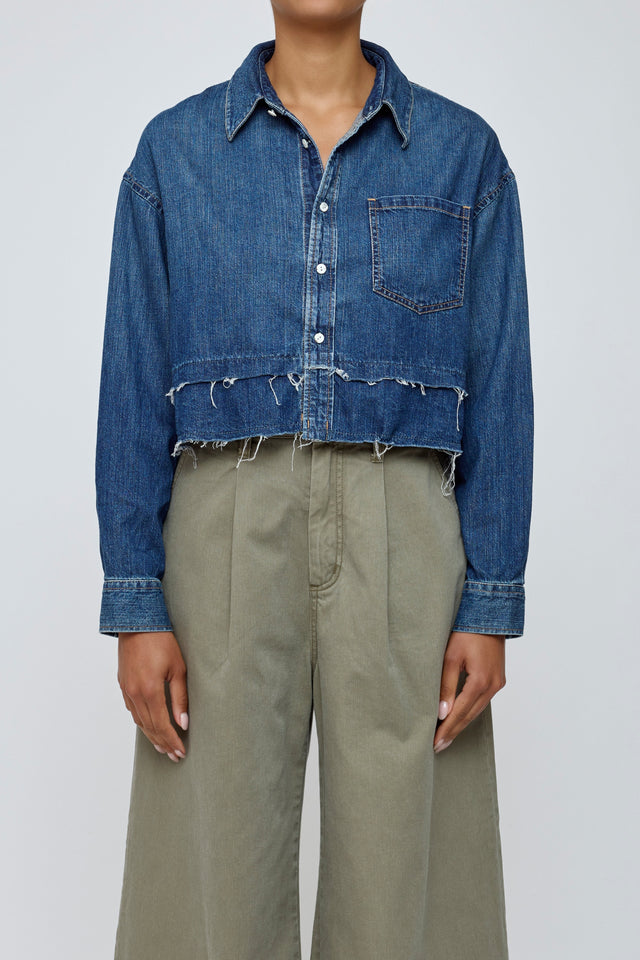 Leipsic Tiered Shirt Women's Tops Moussy Denim