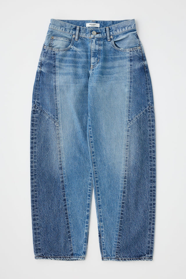 Micco Remake Wide Women's Bottoms Moussy Denim