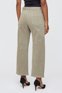 Gusset Cargo Pomonok Khaki Women's Bottoms Moussy Denim