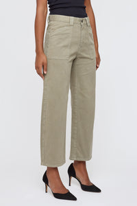 Gusset Cargo Pomonok Khaki Women's Bottoms Moussy Denim