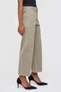 Gusset Cargo Pomonok Khaki Women's Bottoms Moussy Denim