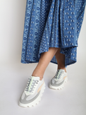 Tura Flow White Women's Sneakers Platforms 4CCCCEES