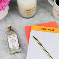 For Fuck's Sake Matches Gray Gifts + Accessories Chez Gagné