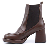 DALTON BROWN Women's Boots Heels Ateliers    