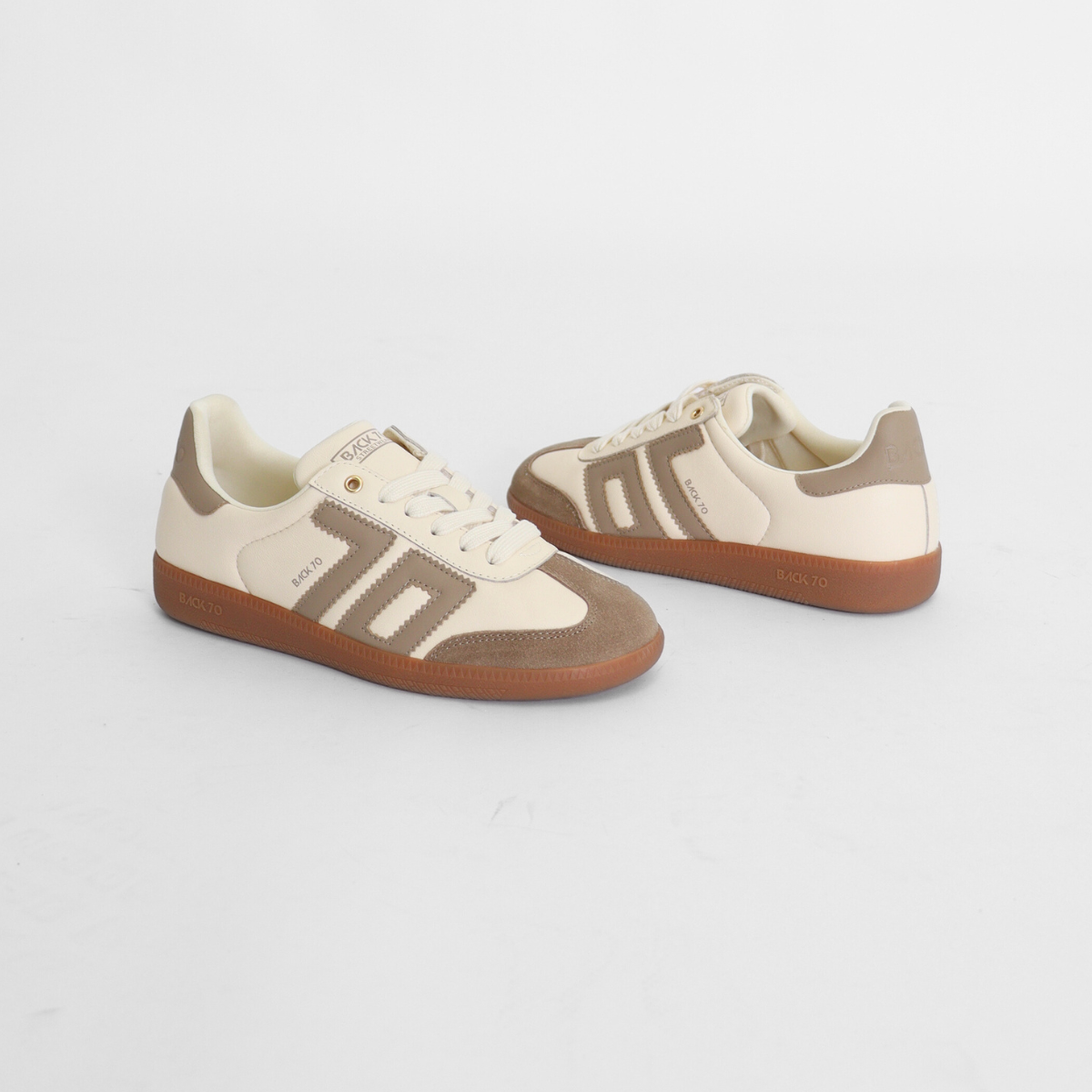 Cloud Milk Taupe Women's Sneakers Back 70