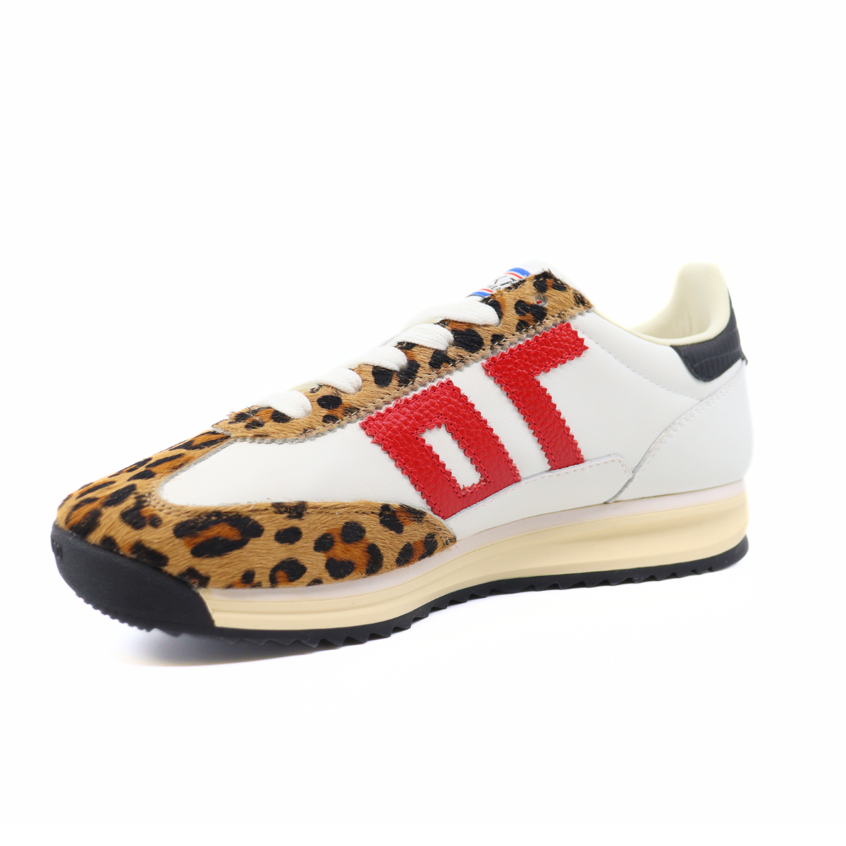 Barkley Strike White Pony Camel Women's Sneakers Back 70