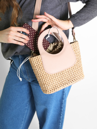 Capri Pink Gifts + Accessories Bags All Black