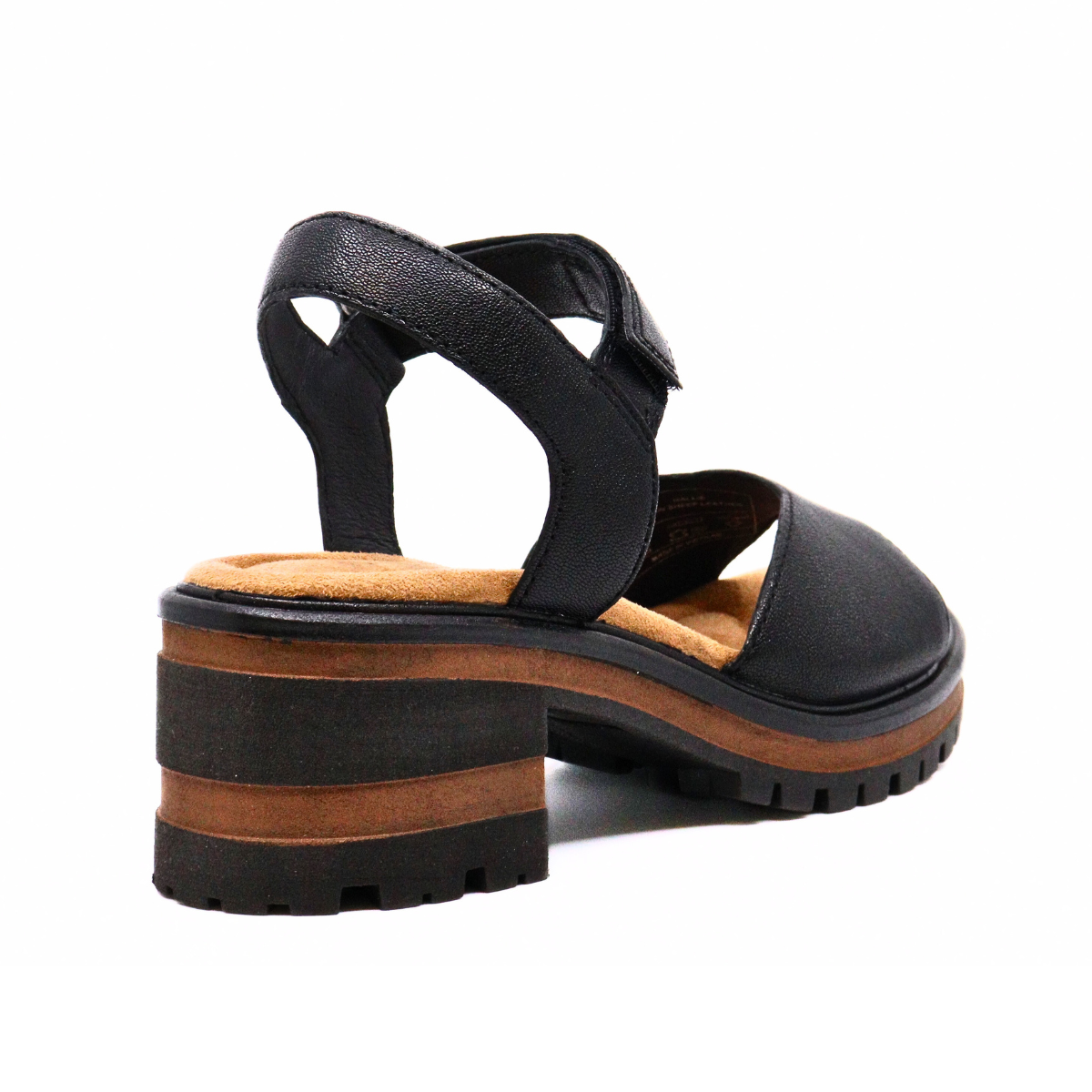 Hallie Black Women's Sandals Salvia    