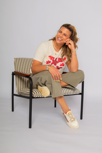 Red Garden Pannacota Zowie Tee Ecru