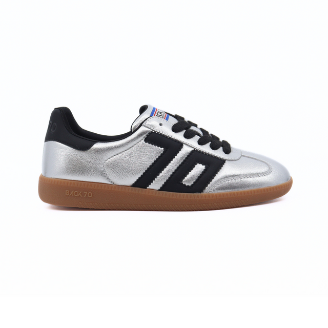 Cloud NM Silver Black Women's Sneakers Back 70