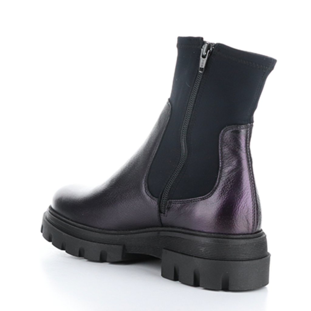 Women's waterproof winter FIVE MAGENTA/BLACK boot by Bos & Co