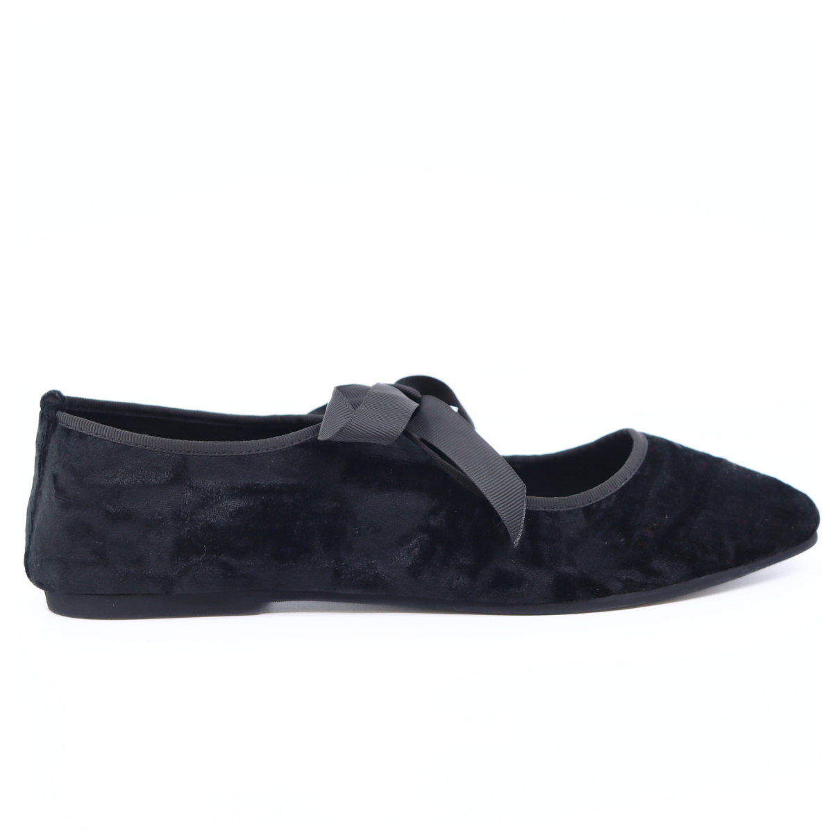 Valley Black Women's Shoes Flats Intentionally Blank