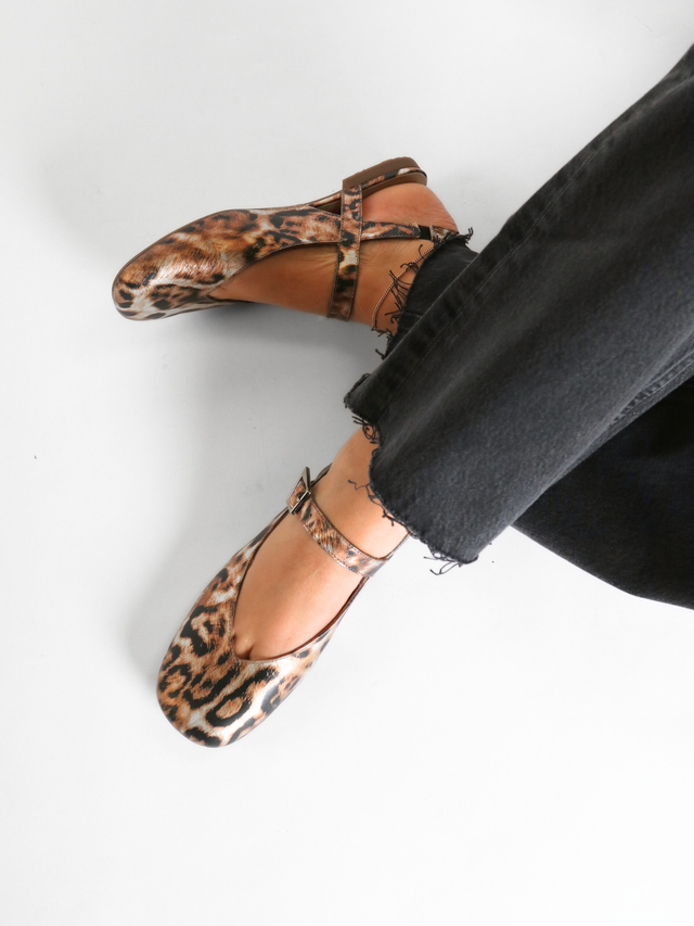 Leomet Argento Women's Shoes Flats Wonders