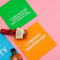 Whatever Is Wrong With Us Cocktail Napkins Gifts + Accessories Chez Gagné