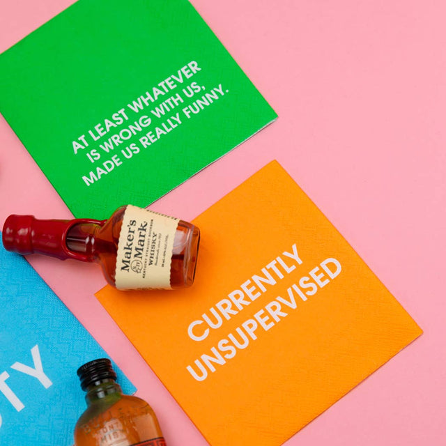 Whatever Is Wrong With Us Cocktail Napkins Gifts + Accessories Chez Gagné