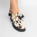 Aubrey Cow Print Women's Shoes Platforms Charlotte Stone