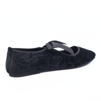 Valley Black Women's Shoes Flats Intentionally Blank