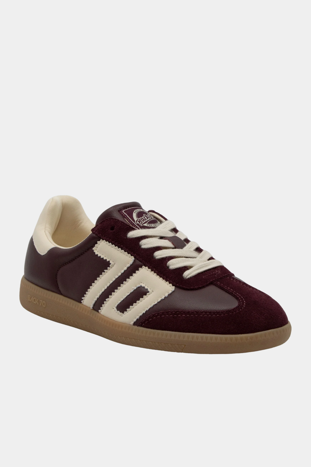 Cloud W26 Wine Cream Women's Sneakers Back 70
