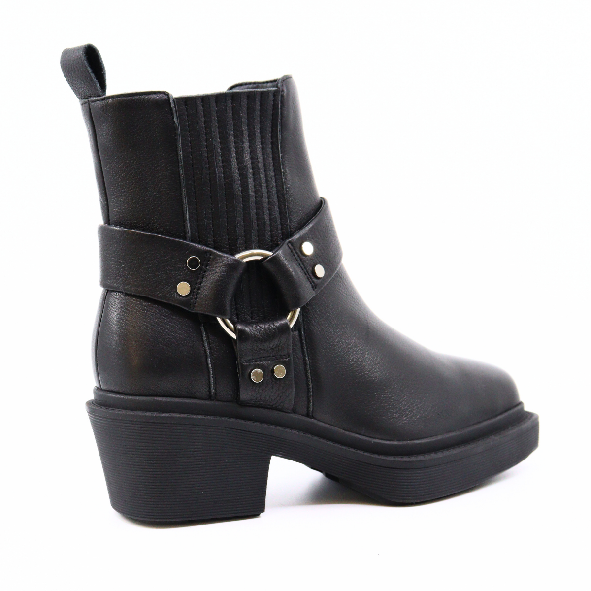 Amina Harness Black Women's Boots Shoe the Bear    