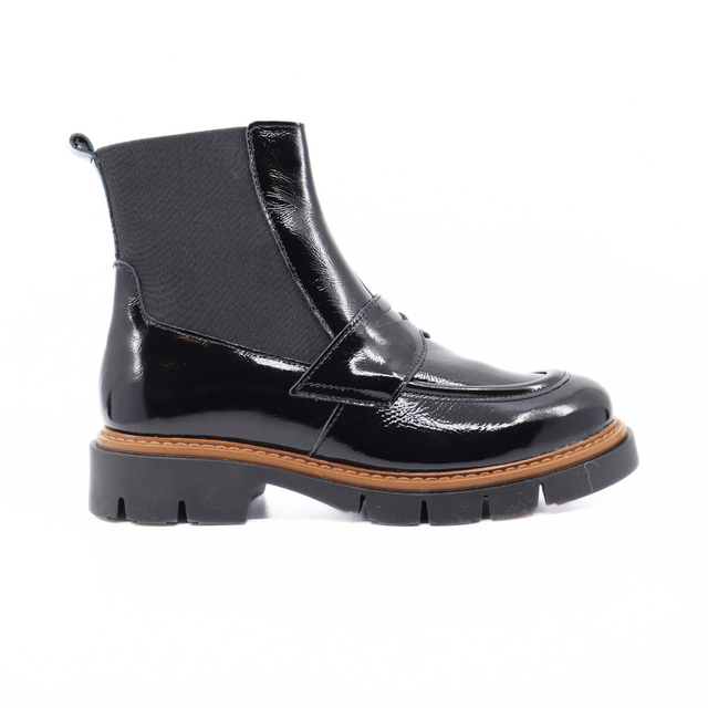 Billow Black Naplack Women's Boots Ateliers