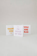 Rad Mini Card Gifts + Accessories Home & Gifts Meshwork Press