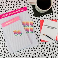 Everything Is Fine Lined Notepad Gifts + Accessories Chez Gagné