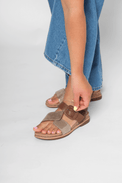 Claire Taupe Multi Women's Sandals Aetrex