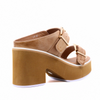 Women's platform sandal Iggy Taupe by ANTELOPE