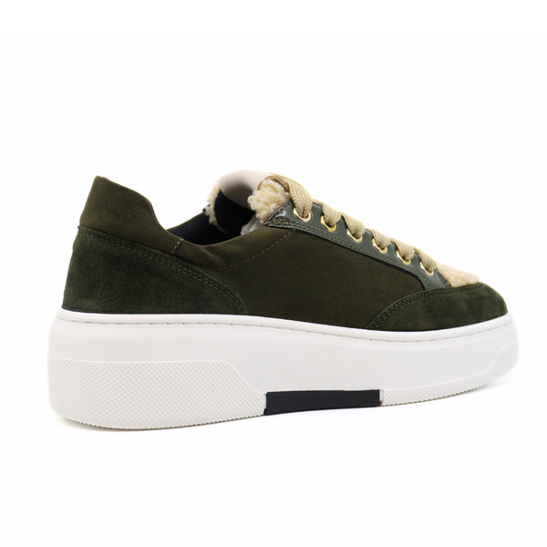 Viola Olive Women's Sneakers Platforms Ateliers    