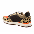 Ronja Cowhair Leopard Women's Sneakers Woden    