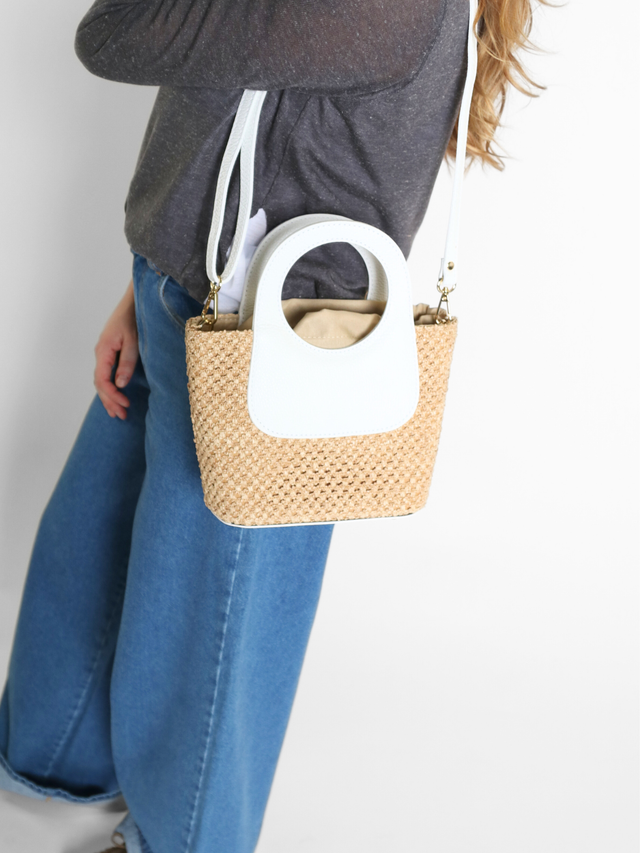 Capri White Gifts + Accessories Bags All Black