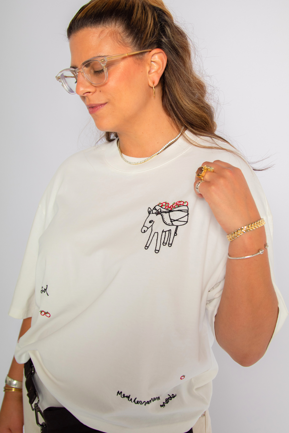 Tomatera Lena Tee White