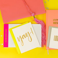 Do The Damn Thing Notepad Bright Pink Gifts + Accessories Chez Gagné