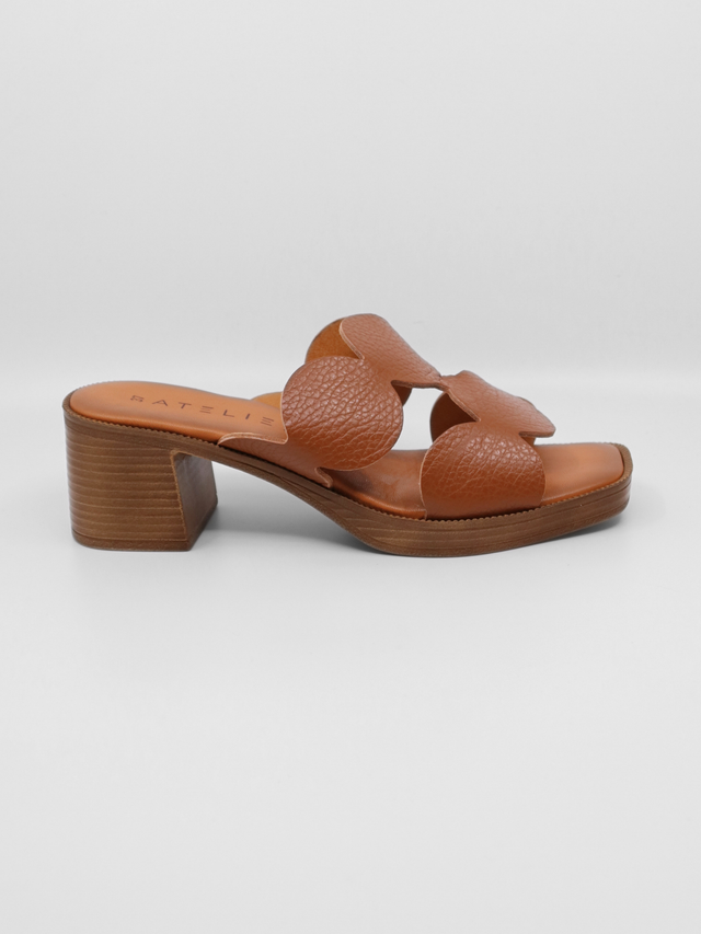 Della Tan Women's Sandals Heels Ateliers