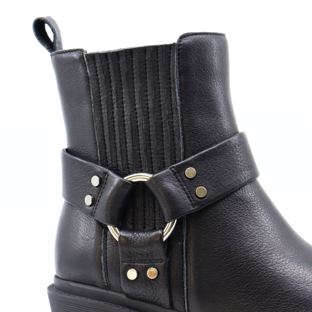 Amina Harness Black Women's Boots Shoe the Bear    