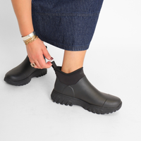 Irene Waterproof Black Women's Boots Woden