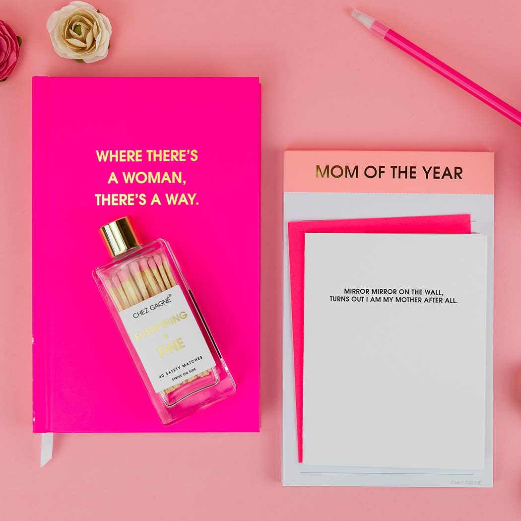 Everything is Fine Matches Pink Gifts + Accessories Chez Gagné