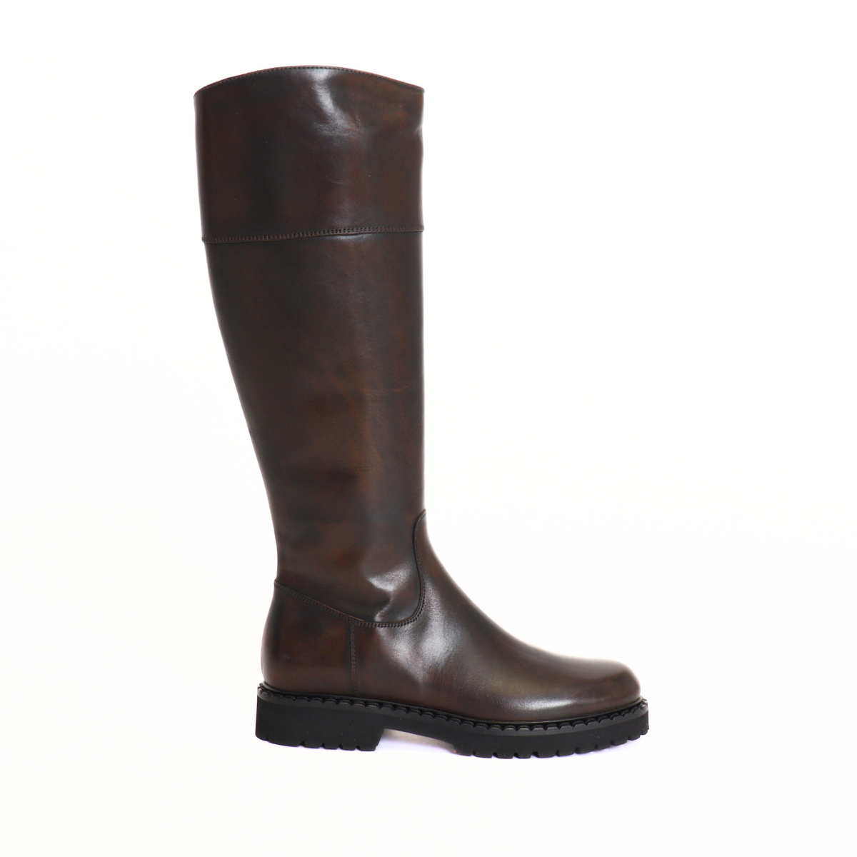Vitello Brushed Ebano Women's Boots Laura Bellariva