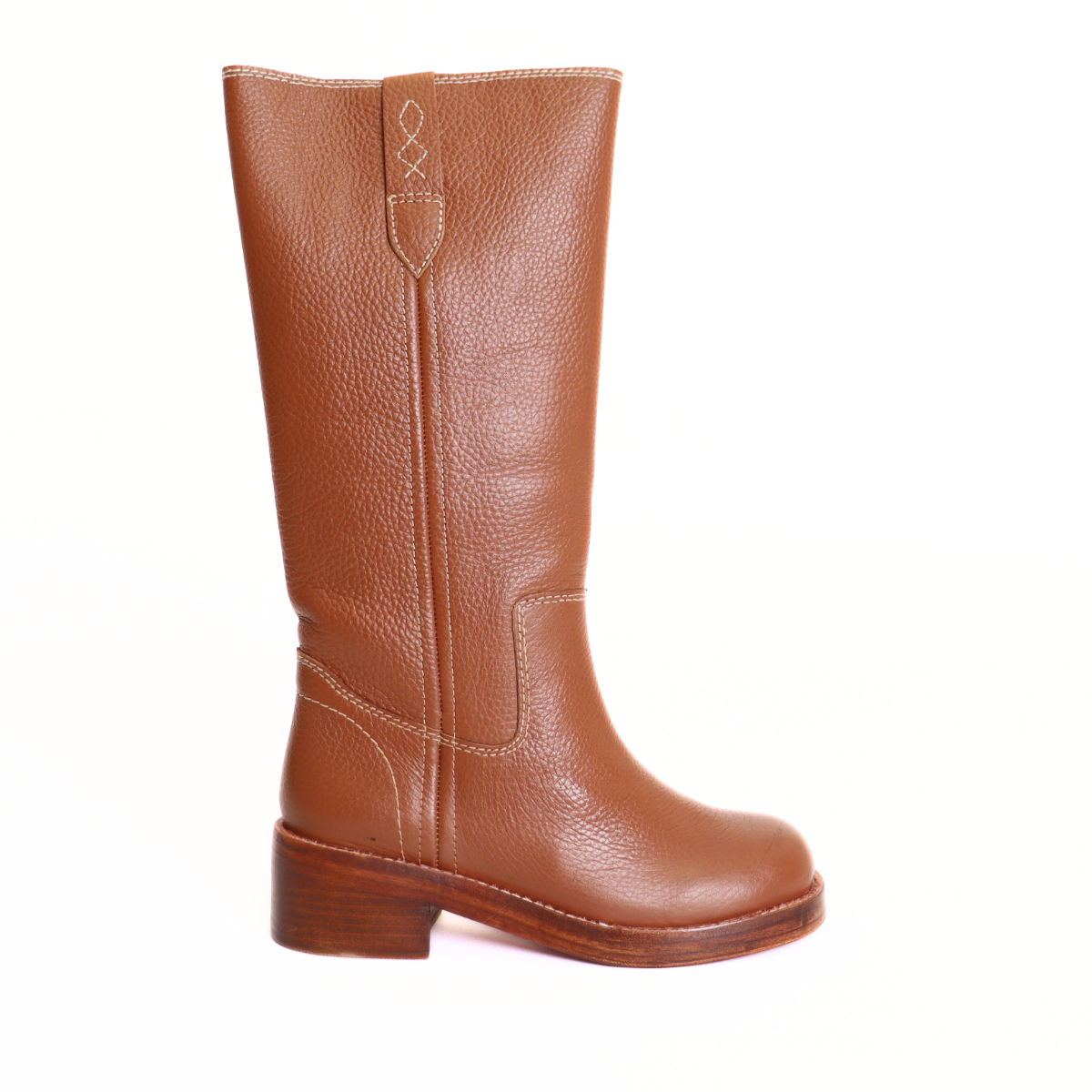 Blaze Pull on Boot Vintage Tan Leather Women's Boots Free People