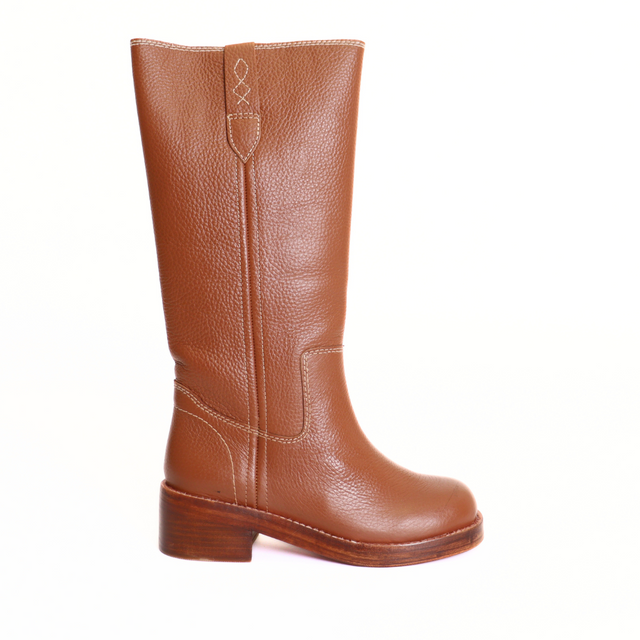 Blaze Pull on Boot Vintage Tan Leather Women's Boots Free People