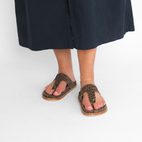 Mika Chestnut Leo Suede Women's Sandals Free People