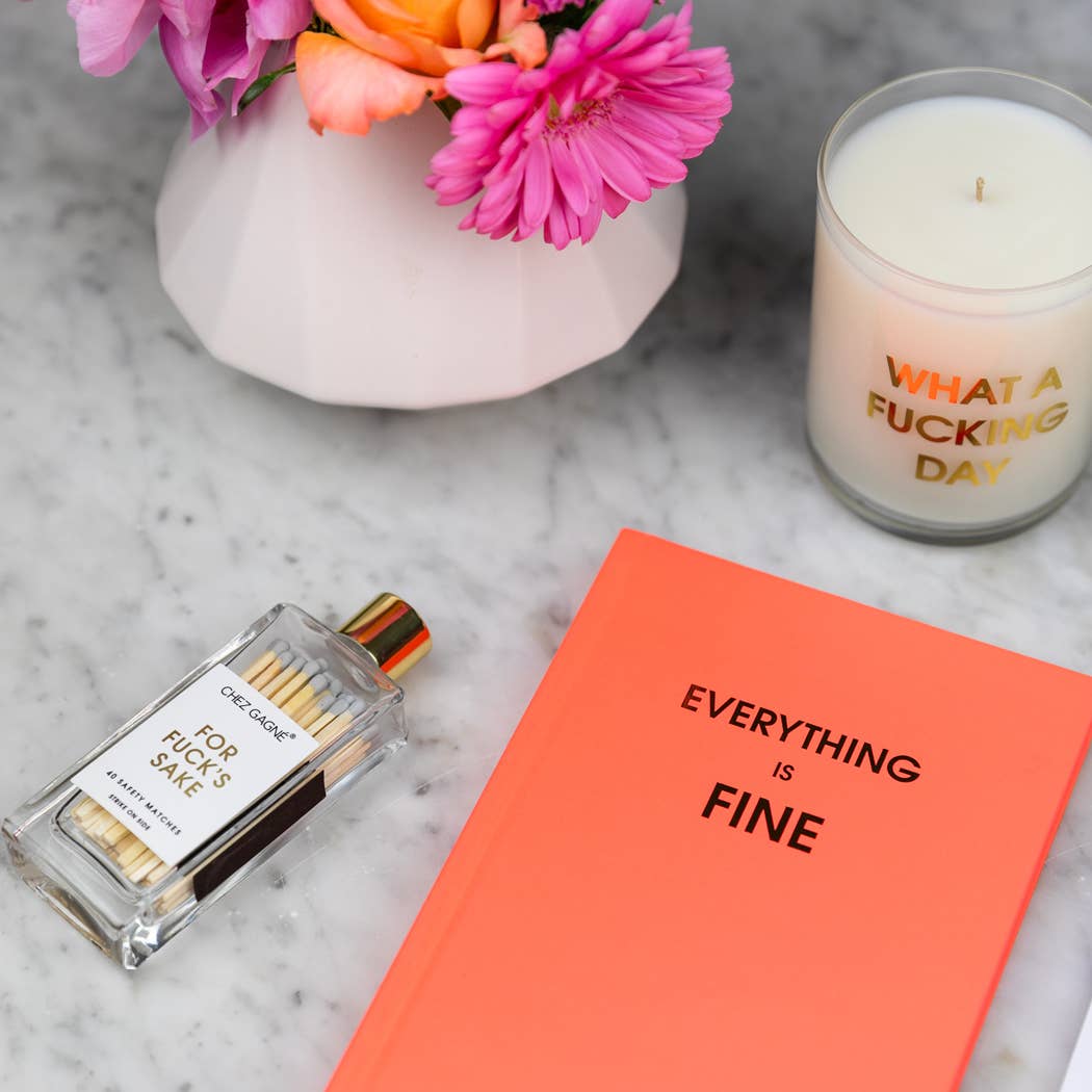 For Fuck's Sake Matches Gray Gifts + Accessories Chez Gagné