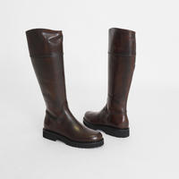 Vitello Brushed Ebano Women's Boots Laura Bellariva