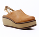 Finn Taupe Women's Shoes Platforms Antelope    