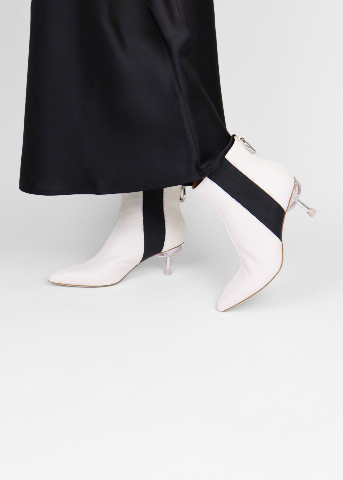 Osha Dive Mid White Nappa