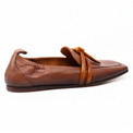 Double Band Flat Caramel Women's Shoes Flats I.N.K. Shoes    