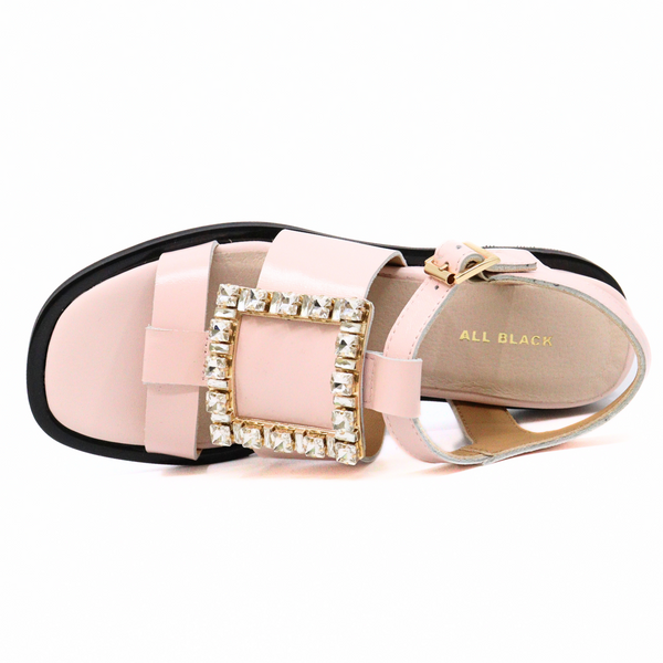 Elton Sandal Pink Women's Sandals All Black    