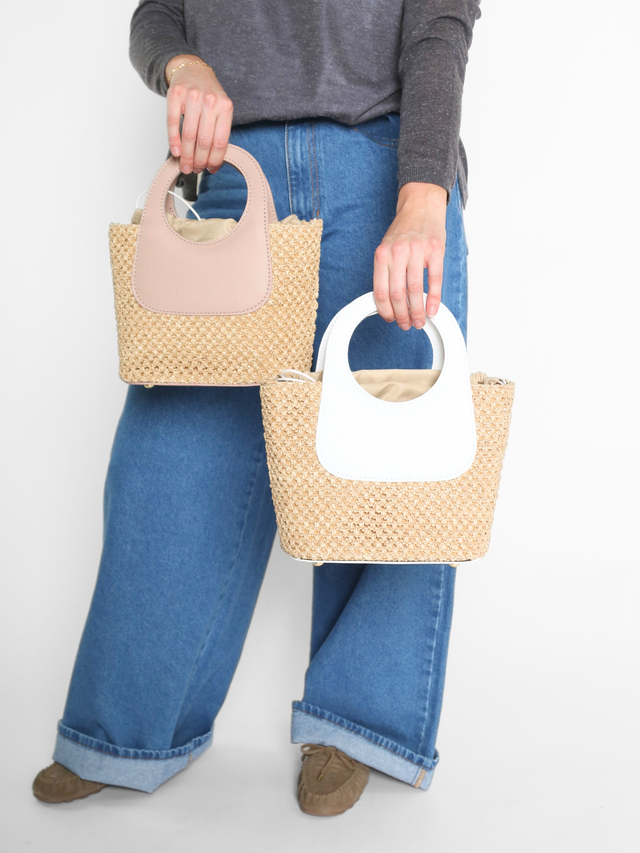 Capri White Gifts + Accessories Bags All Black