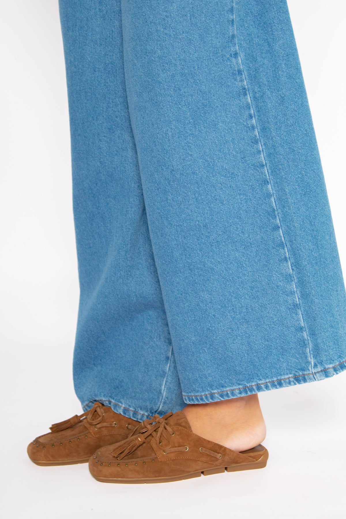 Bavaria Studs Chestnut Women's Shoes Loafers Ash
