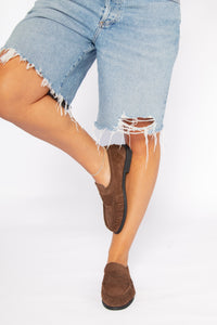 Elmira Brown Suede